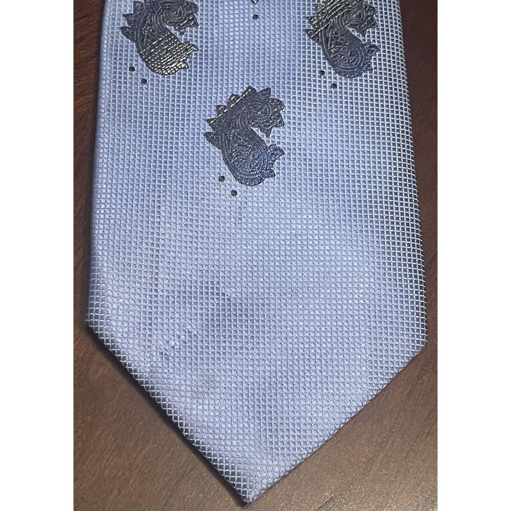 Bruno Conte By Don Jonathan Blue Hand Made 100% Microfiber Men’s Neck Tie